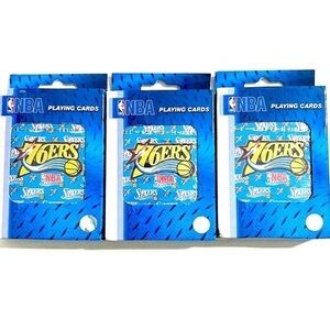 76ers playing cards. NBA